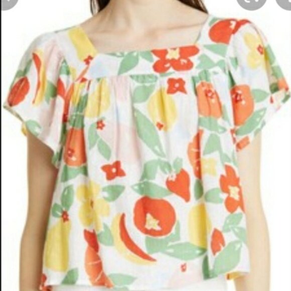 RAILS Harley Square Neck Top - Picture 1 of 13